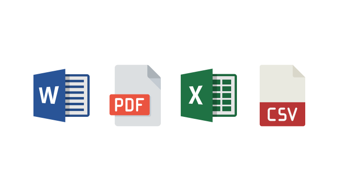 ชุดข้อมูลต้องบันทึกด้วยสกุลไฟล์ที่รองรับโครงสร้างข้อมูล (Structure data format)